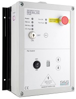 S&S Northern Merlin CT1400 Fan Speed Gas Interlock Control Panel
