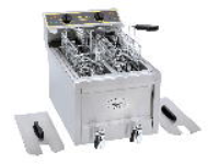 Roller Grill RFE 8 D Double Pan Fryer