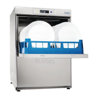Classeq D500 DUO WS Undercounter Dishwasher with Integral Softener