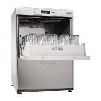 Classeq G500 DUO WS Undercounter Glasswasher with Integral Softener