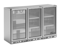 Williams BC3 BS Triple Door Black Finish Bottle Cooler