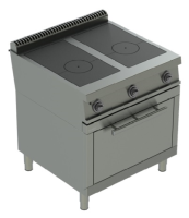 Charvet One 80-G2-PL/FG Solid Top Gas Oven Range (B00123)