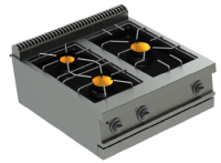 Charvet One 80-RG2FN+ G1FN Three Burner Boiling Top (B00106)