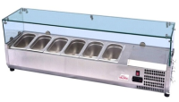 Valera VTW4G 150 Seven Pan Refrigerated Topping Well