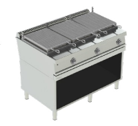Charvet One 40-B-G3- Grilpierre Free-Standing Gas Chargrill (B00280)