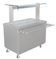 Parry Flexi-Serve FS-HB3 Hot Cupboard With Dry Bain Marie Top