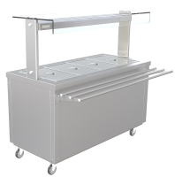 Parry Flexi-Serve FS-HB4 Hot Cupboard With Dry Bain Marie Top