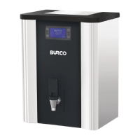 Burco AFF5WM 5 Litre Wall Mounted Automatic Fill Water Boiler with filter (069801)