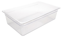 Polycarbonate 1/1 150mm Deep Gastronorm Pan 19.5L (U226)