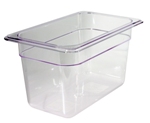 Polycarbonate 1/4 65mm Deep Gastronorm Pan 1.6L (U236)