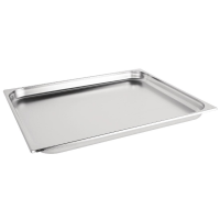 Stainless Steel 2/1 40mm Deep Gastronorm Pan 12L (K801)