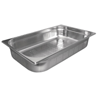 Stainless Steel Perforated 1/1 65mm Deep Gastronorm Pan (K840)