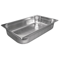 Stainless Steel Perforated 1/1 100mm Deep Gastronorm Pan (K841)