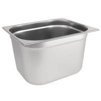 Stainless Steel 1/2 200mm Deep Gastronorm Pan 12L (K932)