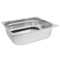 Stainless Steel 2/3 65mm Deep Gastronorm Pan 5.5L (K811)