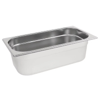 Stainless Steel 1/3 100mm Deep Gastronorm Pan 3.7L (K933)