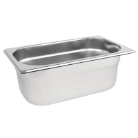 Stainless Steel 1/4 100mm Deep Gastronorm Pan 2.3L (K819)