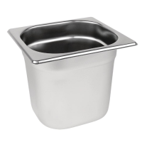 Stainless Steel 1/6 150mm Deep Gastronorm Pan 2.2L (K992)