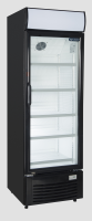 Coolpoint CX405 Black Single Glass Door Tall Cooler