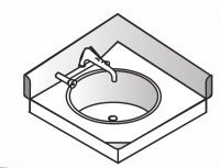 IMC Bartender 45 degrees Corner Top (BZ17/052)