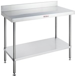 Simply Stainless SS021200 Stainless Steel Wall Bench