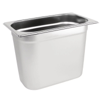 Stainless Steel 1/4 200mm Deep Gastronorm Pan 5.2L (K823)