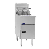 Pitco SG14S Solstice Single Tank Twin Basket Fryer (LPG)