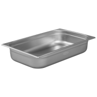 1/1 Gastronorm 100mm Deep stainless steel food containers and pan