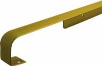 kitchen worktop butt joint, 40mm high, matt gold