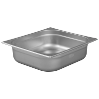 2/3 Gastronorm 100mm Deep stainless steel food containers and pan