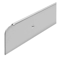 kitchen breakfast bar end cap trim 900mm x 30mm high, satin