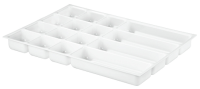Variant-D shallow drawer insert with 16 compartments