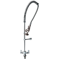 Pre-rinse spray deck mounted tap twin feed FOHD20-AS