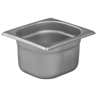 1/6 Gastronorm 100mm Deep stainless steel food containers and pan