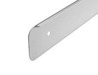 kitchen breakfast bar end cap trim,900mm x 30mm radius 7mm satin