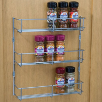 3 tier spice and packet rack, 300 mm hole centres