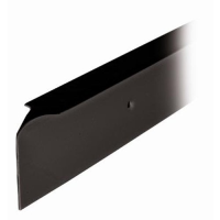 kitchen worktop corner joint, 40mm high, matt black