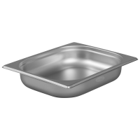 1/2 Gastronorm 65mm Deep stainless steel food containers and pan