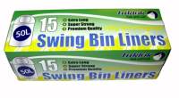 tuklok zest swing bin liners pack of 15