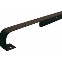 kitchen worktop butt joint, 40mm high, black