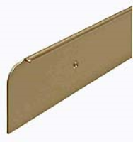 kitchen worktop end cap trim, 30mm high bronze