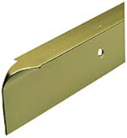 kitchen worktop corner joint, 40mm high, bright gold