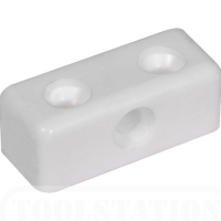 carcase modesty connector block knock down fittings white