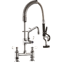 Pre-Rinse Unit – H2O – MINI – Double deck mounted – With flexible hose