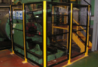 Industrial safety fence in Wembley