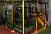 Industrial safety fences in Brierley Hill