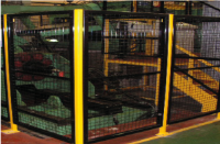 Industrial safety fencing in Blackburn