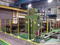Industrial safety fencing in Bolton