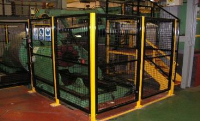 Perimeter safety fencing in Worksop