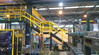 Steel walkways in Walsall